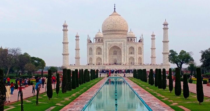 Agra and Jaipur with the Foothills of Himalayas