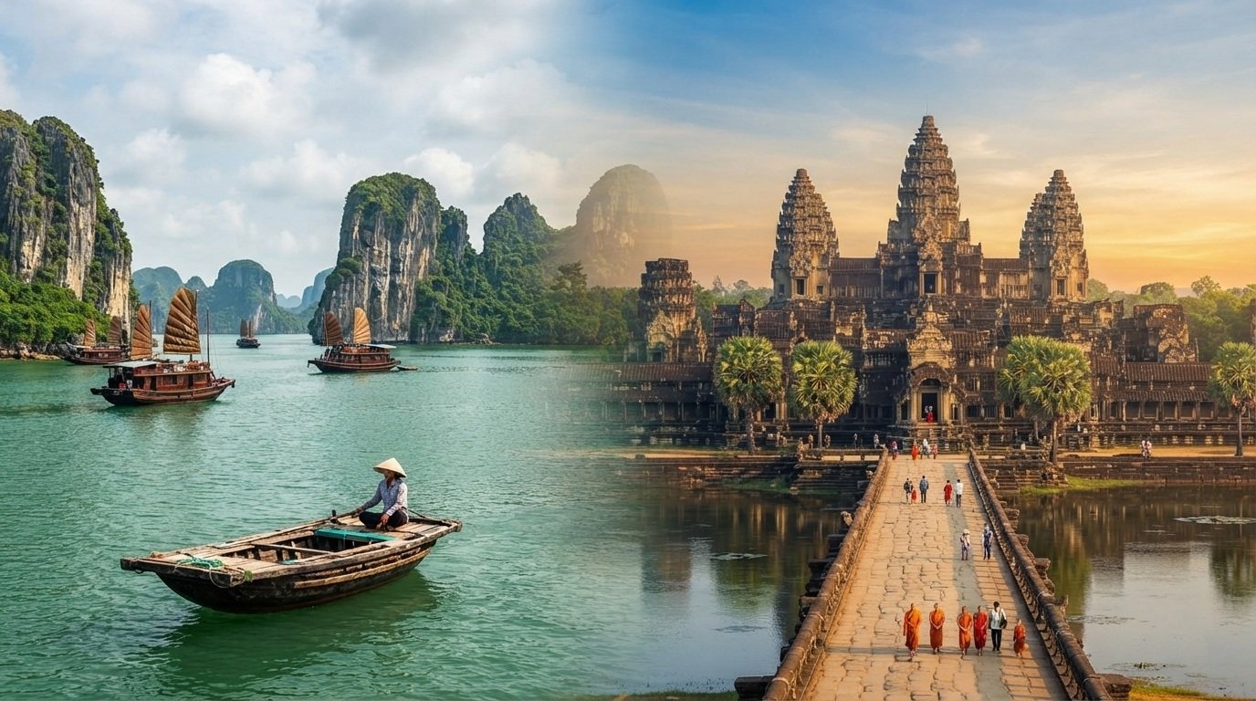Cambodia & Vietnam Cultural Tour – Angkor Wat, Halong Bay & Ho Chi Minh City