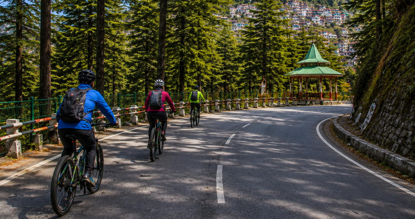 Shimla Heritage Cycling Tour: Ride Through Hidden Roads & Colonial Charm