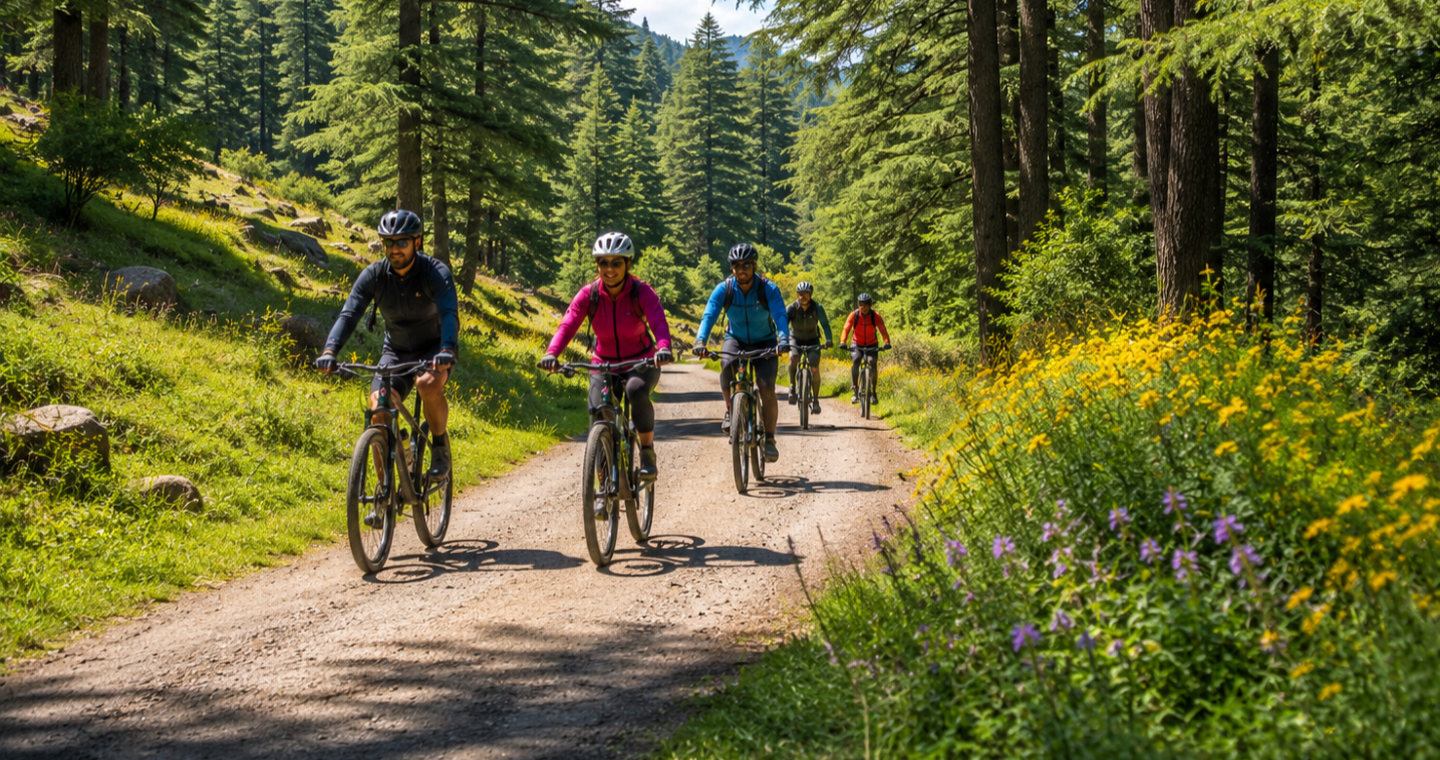 Shimla Water Catchment Forest Cycling Tour